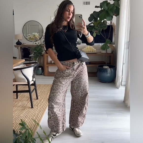 Free People Denim - Free People Good Luck Mid Rise Barrel Jeans